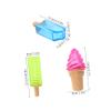 GETAJGHSD 3pcs Ice Cream Shaped Freezer Mold PET Chill Toys for Summer Fun Water Freezing Toys for Dogs and Cats Creative Cooling Teething for Puppies and Kittens view 2