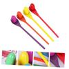 4Set Wooden Egg and Spoon Race Game Outdoor Balance Training Tool for Fun Party Game for Birthdays and Family Gatherings view 3