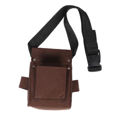 Digging Storage Bag Tool Kit Purse Bag Organiser Gardening Tool Belt s Construction s for Tote Waist s Light Brown Cloth