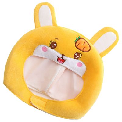 JOINPAYA Plush Rabbit Ears Costume Hat for Women Funny Easter Party Accessory Bunny Hat for Cosplay Christmas Halloween Comfortable Stylish Winter Headwear