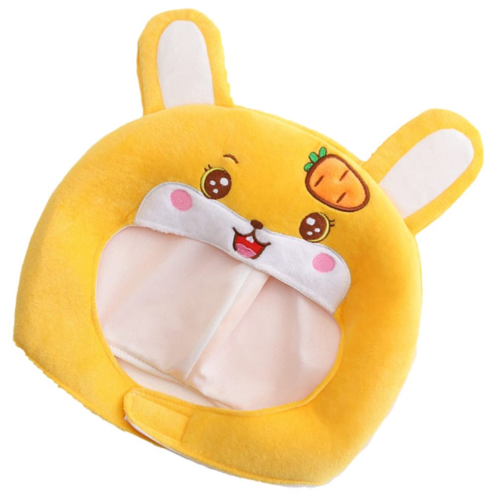 JOINPAYA Plush Rabbit Ears Costume Hat for Women Funny Easter Party Accessory Bunny Hat for Cosplay Christmas Halloween Comfortable Stylish Winter Headwear