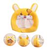 JOINPAYA Plush Rabbit Ears Costume Hat for Women Funny Easter Party Accessory Bunny Hat for Cosplay Christmas Halloween Comfortable Stylish Winter Headwear view 3