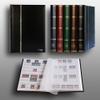 Prophila Collection 64 White Pages Luxury Stamp Album Insert Book Padded Black Cover view 2