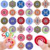 50 Pack Fidget Spinner for Kids, Mini Sensory Fidget Toys Bulk Adults Kids with Autism ADHD, Valentines Day Gifts Anxiety Toys Stress Relief Fidgets Valentines Basket Stuffers Classroom Prizes view 1
