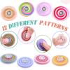 50 Pack Fidget Spinner for Kids, Mini Sensory Fidget Toys Bulk Adults Kids with Autism ADHD, Valentines Day Gifts Anxiety Toys Stress Relief Fidgets Valentines Basket Stuffers Classroom Prizes view 2