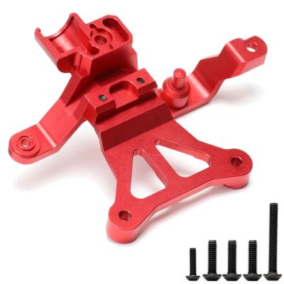 Aluminum Steering Bellcrank Support # 7746 for 1/5 X-Maxx XMAXX 6S 8S 77086-4 Servo Saver Mount Support Upgrade Part(Red)