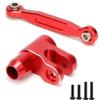 Alloy Steering Servo Horn Steering Linkage Tie Rod 46mm #7747 for Rc Car 1/5 XMAXX 1/5 X-MAXX 8S 6S Upgrade Part(Red) view 1