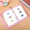 8-Page Pin Display Book, Portable Pin Trading Book, Badge Holder, Organizer Flipchart Album, Souvenir Badge Pouch for Traveling Collectors(Pink) view 4