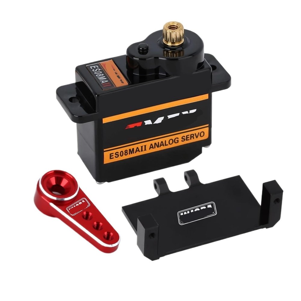 1 ES08MA II Analog servo Bracket and Speaker(Servo Mount Arm Set-01)