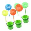 BCOATH 1Set Telescopic Insect Catching Net for Extendable Butterfly Nets Folding Storage Buckets Outdoor for Family Nature Exploration view 1