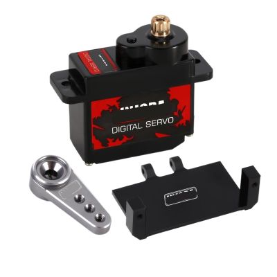 12g Digital servo INS012G with Bracket and 15T Metal Speaker(Servo Mount Arm Set-04)