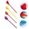 BESTonZON 4Set Wooden Egg Spoon Balance Game Outdoor Relay Race for Adults Fun for Parties and Family Gatherings view 4