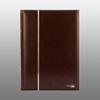 Prophila stockbook Stamp Album (new) 64 White Sides, Padded Brown Cover view 3