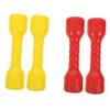 BESPORTBLE 4Pcs Creative Vocal Dumbbells for Kids Plastic Fitness Exercise Toy Set for Dance and Gym Training for Toddlers and Preschoolers view 1