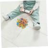 BESPORTBLE 592Pcs Mushroom Nails Creative Pegboard Puzzle for Enhancing Hand Eye Coordination Fine Motor Skills Safe Sturdy Educational Learning Tool view 4
