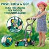 TeganPlay Kids Leaf Blower, Toy Chainsaw, and Lawn Mower Set | Realistic Toddler Landscaping Power Tools with Sound and Action| Includes Safety Goggles Mask and Earmuffs view 3