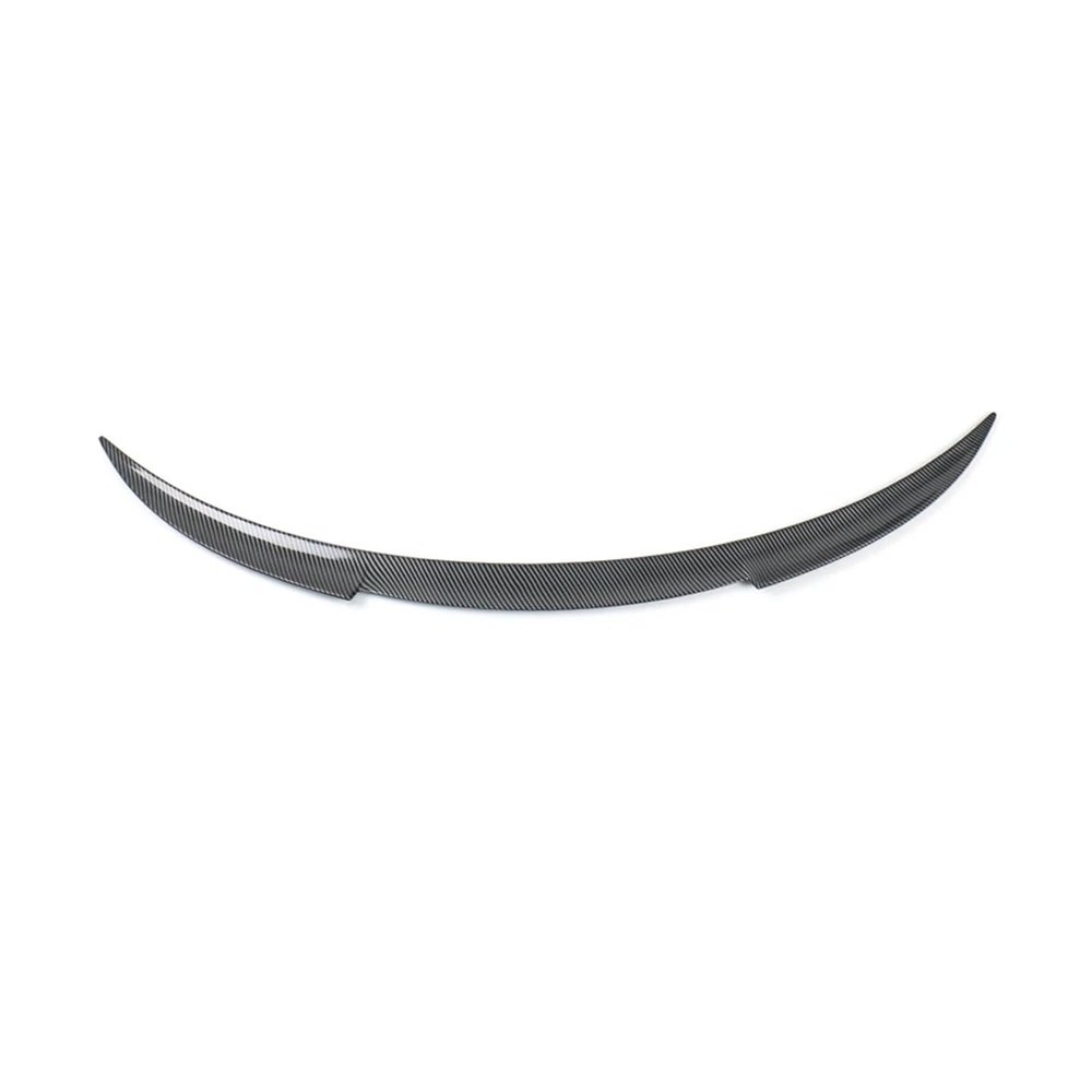 BEVO Rear Spoiler Wings For 2020-2024 Compatible For Tesla Model Y Rear Trunk ABS Spoiler Lip Tail Wing Trunk Lid Accessories Carbon Fiber(Glossy Carbon)