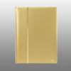 Prophila Collection 64 Black Pages Stamp Album Insert Book Padded Golden Cover view 3