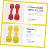 BESTonZON 4Pcs Vocal Dumbbell Toy Set for Kids Creative Sound Dumbbells for Toddlers Gymnastics Dance Performance Engaging Fitness Props for Children view 3