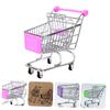 WOONEKY 1Pc Creative Art Food Basket Unique Shopping Cart Design for Snacks for Parties Bars Restaurants Resistant view 2