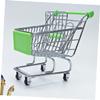 WOONEKY 1Pc Creative Art Food Basket Unique Shopping Cart Design for Snacks for Parties Bars Restaurants Resistant view 3