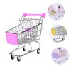 WOONEKY 1Pc Creative Art Food Basket Unique Shopping Cart Design for Snacks for Parties Bars Restaurants Resistant view 4