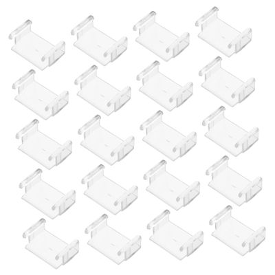 LIOOBO 20pcs Track Stabilizer Clips for Plastic Fasteners for Train Tracks Ensuring Secure Connections and Effortless Assembly for Creative Play