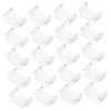 LIOOBO 20pcs Track Stabilizer Clips for Plastic Fasteners for Train Tracks Ensuring Secure Connections and Effortless Assembly for Creative Play view 1