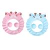 2pcs Adjustable Waterproof Ear Protection Shampoo Caps for Kids EVA Bathing Shower Hat Set for Children and Toddlers for Bath Time view 1