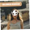Abaodam 9Pcs DIY Blank Paper Pulp Masks for Hand Painting Unfinished Face Masks for Masquerade Parties Halloween Decorations Creative Craft Projects Reusable and Safe view 4