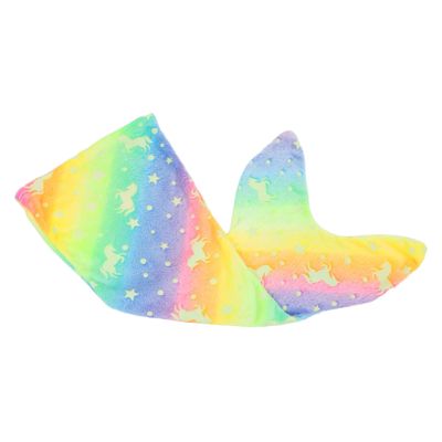 SUPVOX Girls Mermaid Sleep Bag Soft Flannel Glow in Dark Cozy Blanket for Boys and Girls