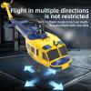 Authticar RC Helicopter, 1:48 Scale UH-1 Huey Military Helicopter with 6CH Single Propeller Aileronless, 6 axis Gyro Stabilization, Altitude Holding, One Key Function (2 Batteries) view 2