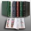 Prophila Collection 64 White Split Pages Stamp Album Padded with Cassette Green view 2