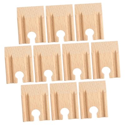 GALPADA 10Pcs Train Track Expansion Accessories Concave Design for DIY Layouts Lightweight and for Creative Railway Scenes Compatible with Major Train