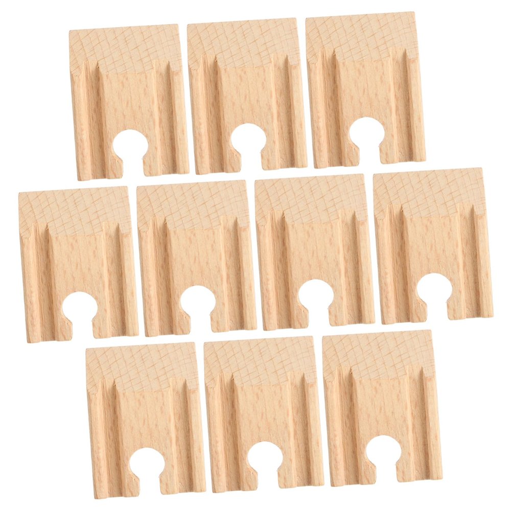 GALPADA 10Pcs Train Track Expansion Accessories Concave Design for DIY Layouts Lightweight and for Creative Railway Scenes Compatible with Major Train