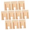 GALPADA 10Pcs Train Track Expansion Accessories Concave Design for DIY Layouts Lightweight and for Creative Railway Scenes Compatible with Major Train view 1
