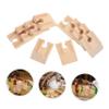 GALPADA 10Pcs Train Track Expansion Accessories Concave Design for DIY Layouts Lightweight and for Creative Railway Scenes Compatible with Major Train view 2