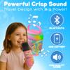 JellieMons Jellie O-K Kids Wireless Karaoke Speaker with Handheld Microphone, Portable, Premium Sound, Cute Characters, Fun for The Whole Family. (Pink) view 3