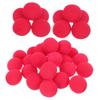 Healeved 50Pcs Red Sponge Clown Noses for Halloween Cosplay Costume Party Carnival Lightweight and Comfortable Party Supply Prop for Masquerade Events view 1