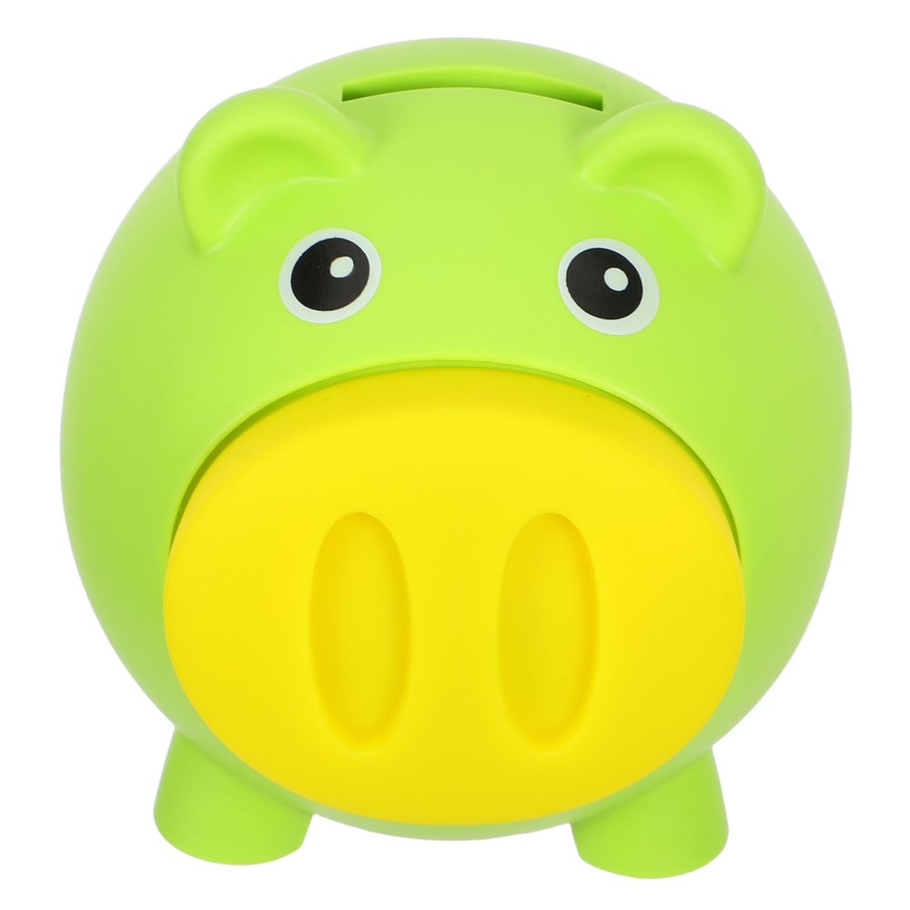 Abaodam Adorable Unbreakable Pig Coin Storage Holder Fun Savings Jar for Boys Encouraging Financial Responsibility Decorative Touch