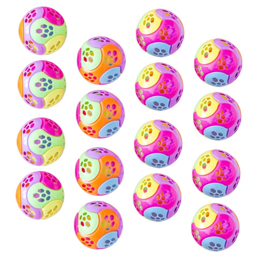 BCOATH 25Pcs Intelligence Ball for Creative Building Plaything Random Colors Safe and Plastic Balls for Educational Fun and Parent Interaction