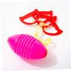HOOTNEE 2Pcs Pulling Balls Double Player Gym Ball Random Color Sports Game for Aged and Up Boost Family Bonding Promote Fitness view 3