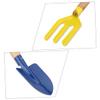 BRIGHTFUFU 5Pcs Gardening Tools with Wooden Handles Shovel Rake and Fork for for Boys and for Birthdays and Special Occasions view 4
