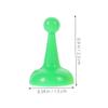 Abaodam 32pcs Flying Chess Board Game Pieces Plastic Game Pawns Replacement Chess Bright Colors for Easy Identification view 2