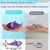3D Printed Sea Animals - 12Pcs Large Articulated Ocean Creatures Set - Flexible Fidget Toys for Kids Birthday Gifts, Party Favors, Goodie Bag Fillers, Desk Decor, Fun Educational Toy for Boys & Girls view 2