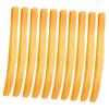 HOOTNEE 10pcs Lifelike Fake French Fries Model for Party Decoration Food Simulation Props Realistic Artificial French Fry Display for Home and Kitchen view 1