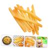 HOOTNEE 10pcs Lifelike Fake French Fries Model for Party Decoration Food Simulation Props Realistic Artificial French Fry Display for Home and Kitchen view 3