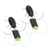 BESTonZON 4pcs Solar Powered Insect Realistic Plastic Simulation Models for Classroom Education and Science Experiments Engaging Solar Energy Learning view 1