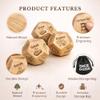 Date Night Dice 3-in-1 Food Dinner & Moive Decision Dice, Activity Decider Game for Couples, Gifts for Him Her Men Women Husband Wife, Anniversary Birthday view 3