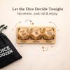 Date Night Dice 3-in-1 Food Dinner & Moive Decision Dice, Activity Decider Game for Couples, Gifts for Him Her Men Women Husband Wife, Anniversary Birthday view 4